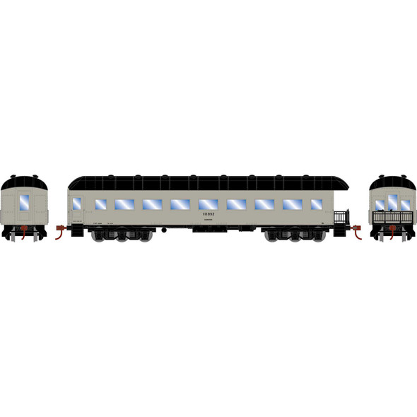 Athearn ATH86635 RTR Arch Roof Observation Car - MOW #111992 HO Scale