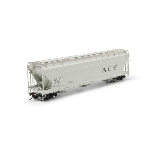 Athearn ATHG15428 ACF 4600 3-Bay Center Flow Hopper - AC&Y #470 HO Scale
