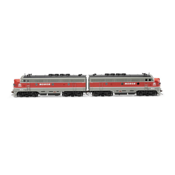 Athearn ATHG19581 F3A / F3B Locomotive Set (2Pcs) - Monon #84-A / #84B HO Scale