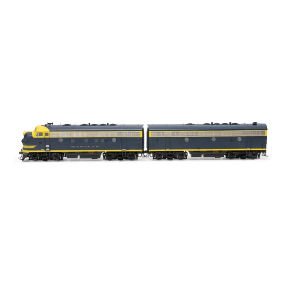 Athearn ATHG19674 F7A / F7B Locomotive Set (2Pcs) w/DCC & Sound - ATSF HO Scale