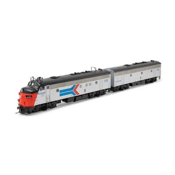 Athearn ATHG19694 FP7A / FP7B Locomotive Set (2Pcs) w/DCC & Sound - Amtrak #120/162 HO Scale