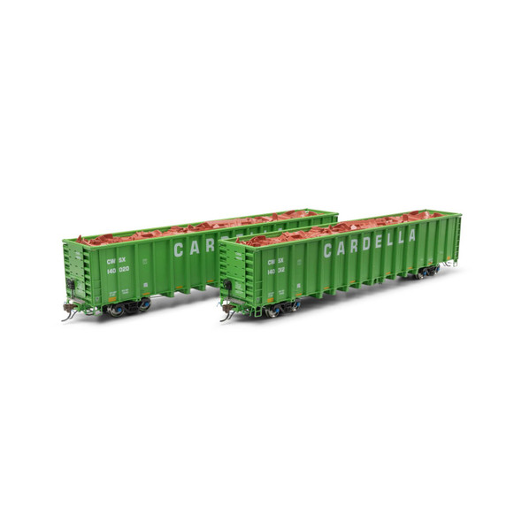 Athearn ATHG76712 NSC 6400 Gondola w/Load (2) - CWSX #140012 / 140020 HO Scale