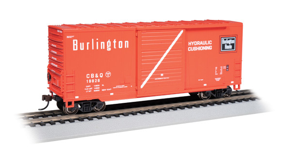 Bachmann 18206 Hi-Cube Boxcar - Burlington #19826 HO Scale