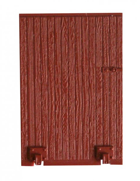 Bachmann 26501 18 ft. Boxcar - Oxide Red - Data Only (2 Per Box) On30 Scale