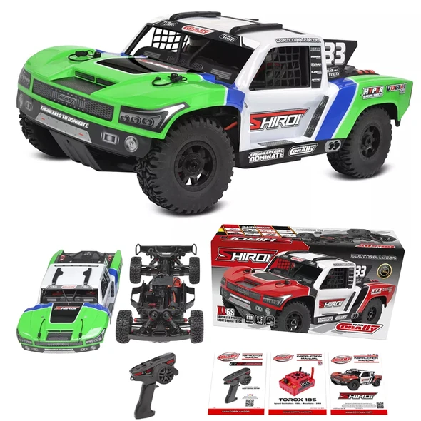 Corally C-00278-G SHIROI XP 6S RTR Brushless Power 6S Green (No Battery No Charger)