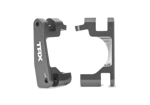 Traxxas 9063-GRAY Left & Right Aluminum Caster Blocks for Ford Raptor 4x4 Ultimate