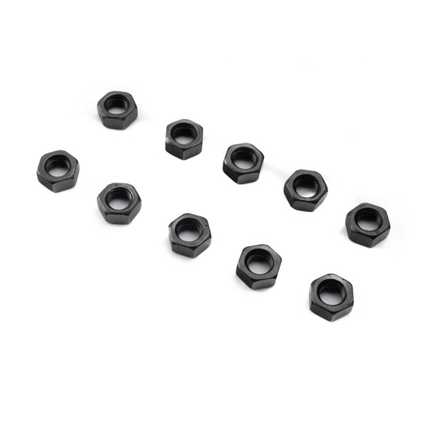 Losi LOS-3934 Flat Nut, M5 STL (10) for 1/5 5IVE-T 3.0 Desert Truck