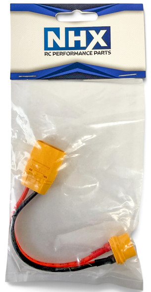 NHX RC XT90 Male Charge Lead w/ Female XT60 Input