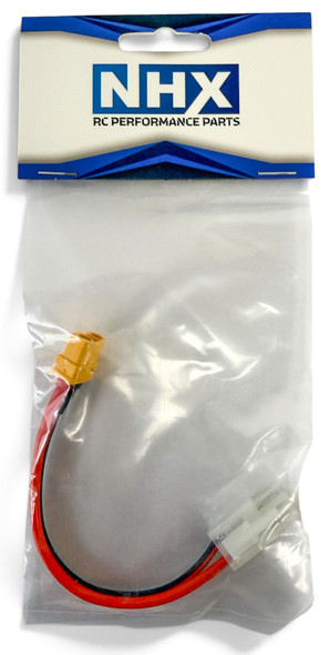NHX RC Tamiya Male Charge Lead w/ Female XT60 Input