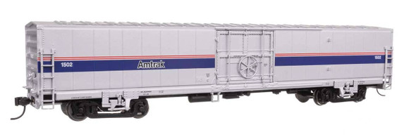 Walthers 910-31106 60' Thrall Material Handling Car MHC-2 RTR Amtrak #1502 Phase IV HO Scale