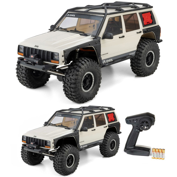 Axial AXI-2037T2 1/10 SCX10 III Jeep Cherokee XJ 4X4 RTR White