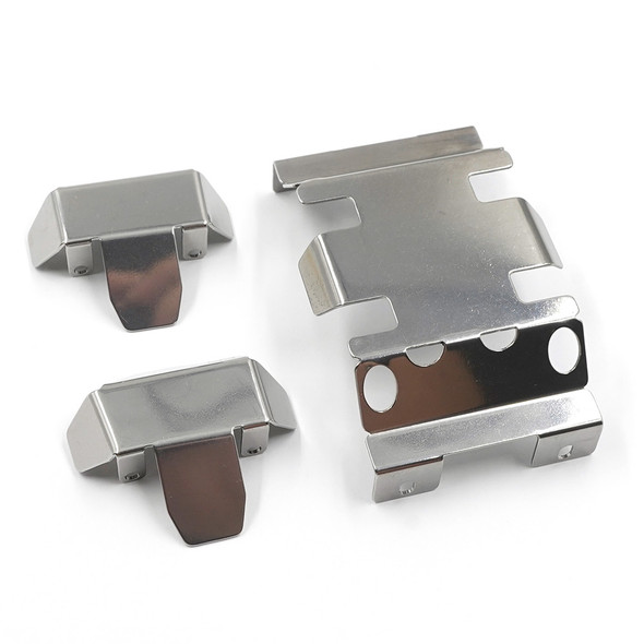 Yeah Racing KYKC-001SV Stainless Steel Protector Set for Kyosho 1/10 KC10 Crawler