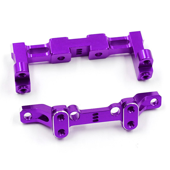 Yeah Racing RDRX-002PP Aluminum Bell Crank Mount Set Purple for Reve D RDX
