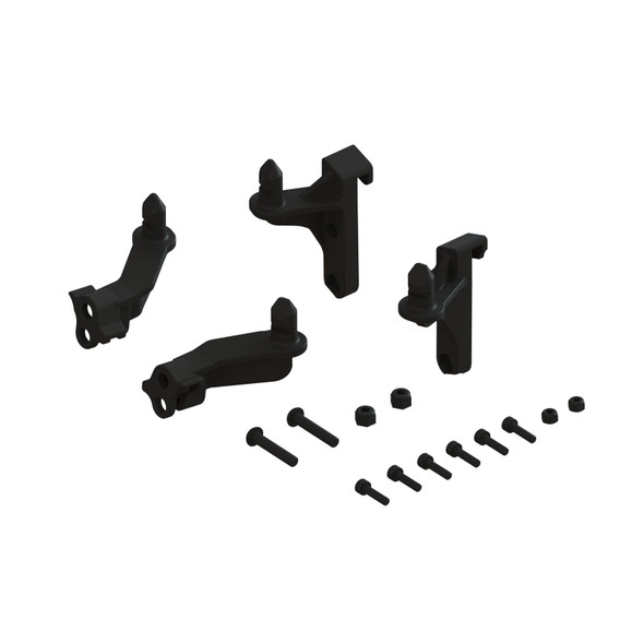 ARRMA ARA-1523 Front & Rear Body Post Set for 1/8 Notorious 6S