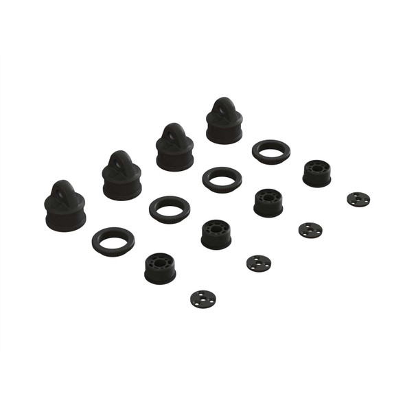 ARRMA ARA330568 Shock Cap Collar & Cartridge Set for 1/5 8S BLX Kraton / Outcast