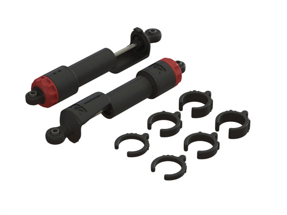 ARRMA AR330551 Shock Set Rear (2) : Bigrock / Granite / Senton / Typhon