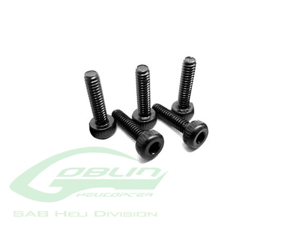 SAB HC102-S Goblin 700 Competition Socket Head Cap M4 x 10 (5pcs)