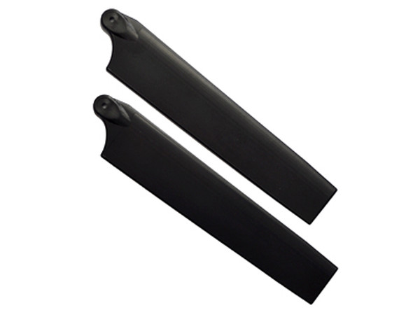 Fusuno Blade MCPX Extreme Stiff XS Engineering Plastic Neon Main Blade 105 mm Black