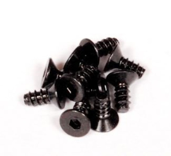 Axial AXA0412 M2.6x6mm Hex Socket Tapping Flat Head 10 Wraith / AX10