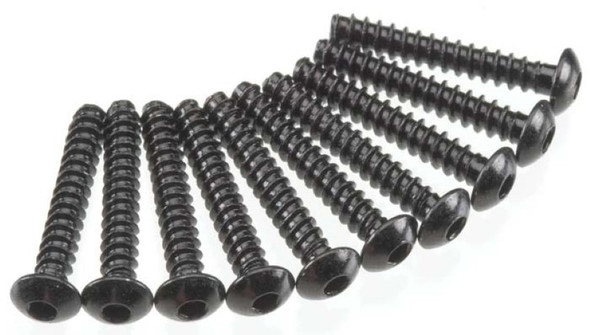 Axial AXA438 M3x18mm Hex Socket Tapping Button Head (10) EXO / SCX10 / Wraith