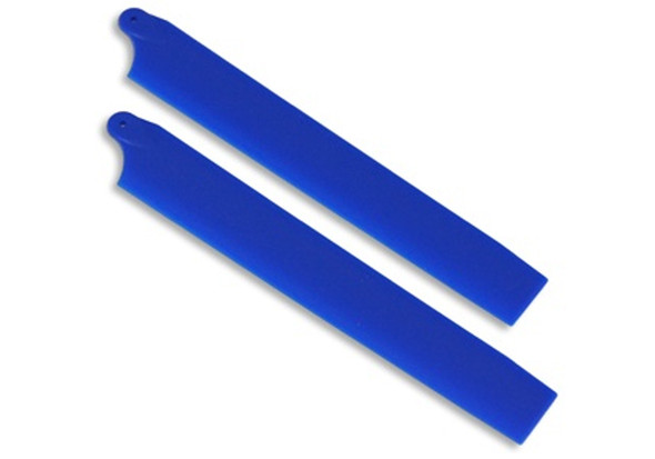 Fusuno Blade 130 X Extreme Stiff XS Engineering Plastic Neon Main Blade 135 mm Blue