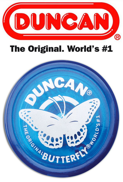 Duncan 3124BU-Blue Butterfly Yo-Yo Blue