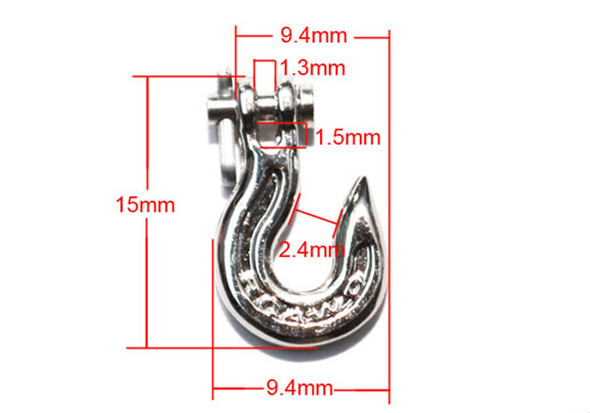 RC4WD Small Scale Hook (Silver) Crawlers Z-S0666