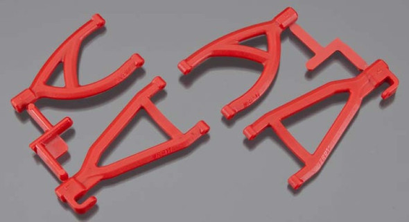 RPM 80609 Rear Upper & Lower A-Arms Red 1/16 E-Revo