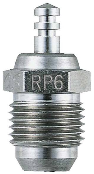 O.S. RP6 Turbo Glow Plug Medium On-Road