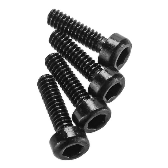 ARRMA AR723606 Cap Head Hex Machine Screw 1.6x6mm (4) Nero