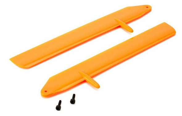 Blade BLH3715OR 130 X Fast Flight Main Rotor Blade Set, Orange