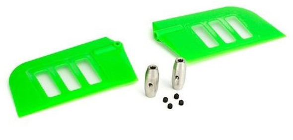 Blade 500 3D Flybar Paddle Set, Green BLH1828GR
