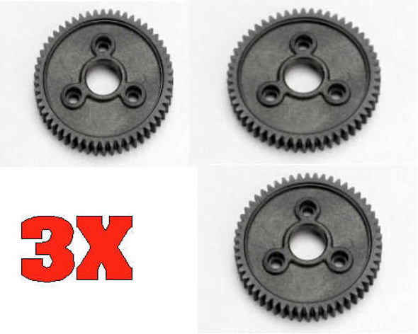 Traxxas 3959 Spur Gear 62T 0.8P (3pcs) T-Maxx 2.5R/3.3 E-Maxx & E-Maxx Brushless