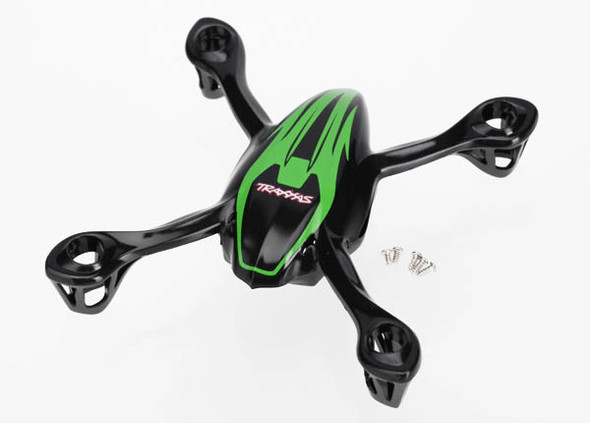 Traxxas 6214 QR-1 Traxxas Canopy Upper/Lower Green Mounting Screws (5)