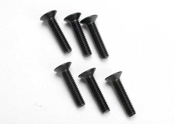 Traxxas 2547 Countersunk Hex Screw 4x18mm Jato (6)