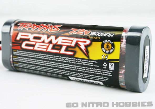 Traxxas 2919 NiMH 6-Cell 7.2V 1800mAh EZ-Start Battery