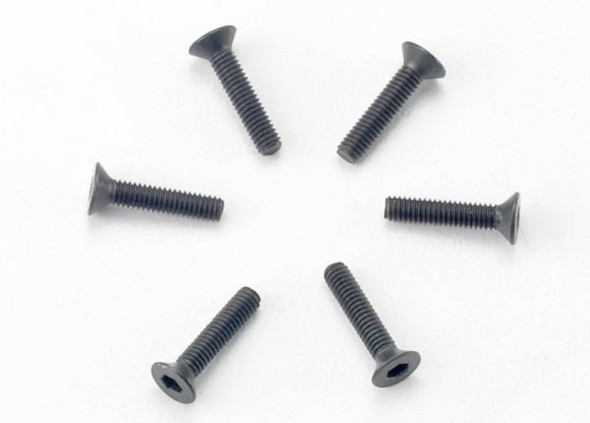 Traxxas 2526 Countersunk Machine Screws 2.5x12mm (6) 1/16 E-Revo