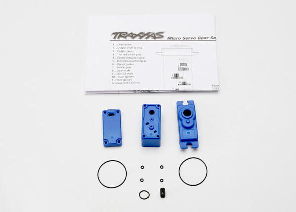 Traxxas 2081 Servo Case/Gaskets for 2080 Micro Waterproof Servo