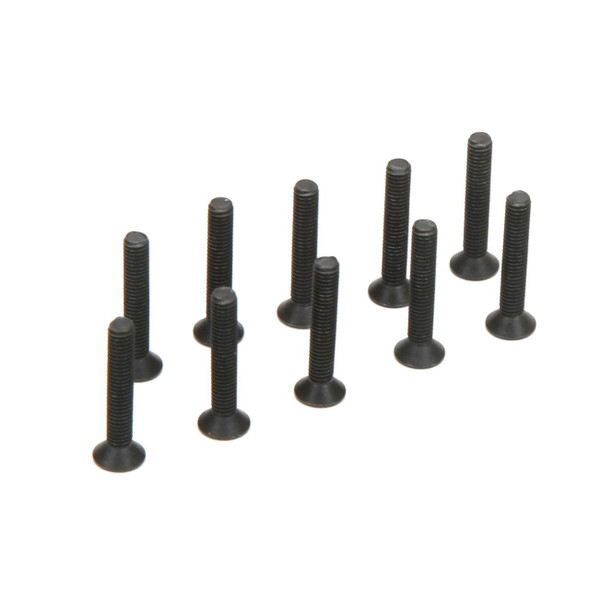 Losi TLR235005 Flat Head Screws M3 x 18mm (10) : 22T 2.0