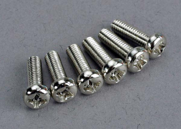 Traxxas 2560 Round Head Screw 3x10mm (6)