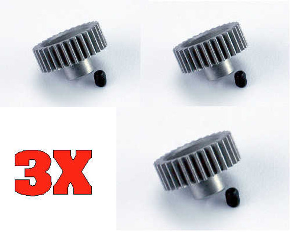 Traxxas 2431 Pinion Gear 31T 48P (3pc) 1/10 Slash 2WD Rustler Stampede Bandit