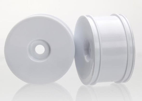 Traxxas 6474 Wheels Dished White Front XO-1 (2)