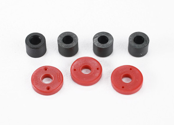 Traxxas 7067 Shock Damper Pistons (4) 1/16 E-Revo Slash Summit Rally Ford