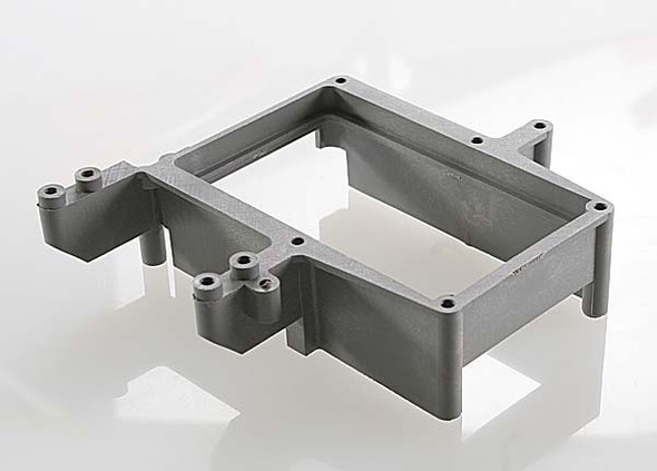 Traxxas 4432A Fuel Tank Box Holder Throttle Servo Mount Gray