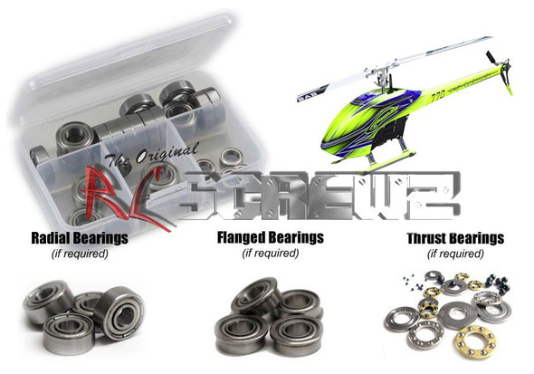 RC Screwz Goblin 770 Heli Precision Bearing Kit GOB002B