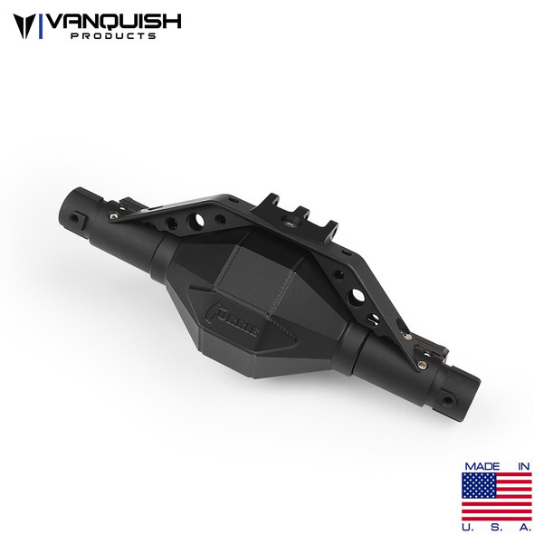 Vanquish VPS07830 Aluminum Front Currie F9 Axle Black Axial SCX10