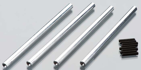 STRC Aluminum Front / Rear Lower Suspension Links Kit Silver SCX10 STA30518S
