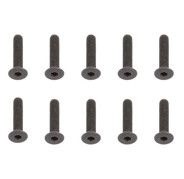 Associated 89208 M3 x14mm Flat Head Cap Screws (10) for RC10B5