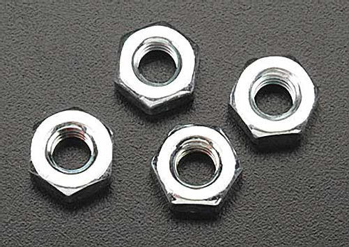 Dubro 654 Hex Nuts 1/4-20 (4)