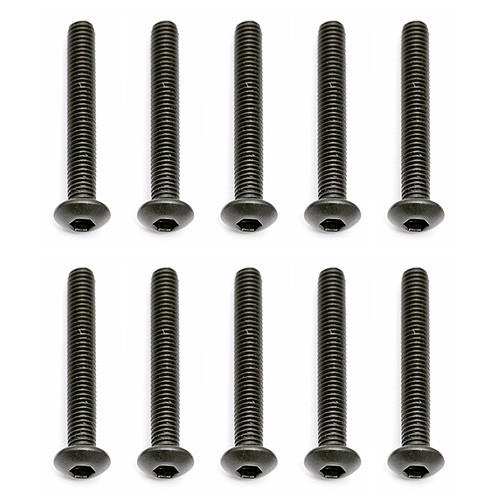 Associated 25189 M3 x 22mm Button Head Hex Screws (10) for RC10B5 / B5M